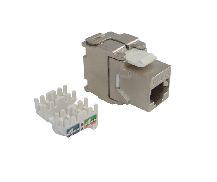 Foto do produto KEYSTONE RJ45 CAT. 6A BLINDADO 90 