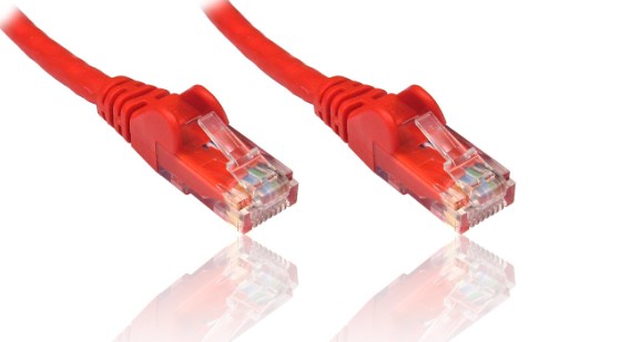 Foto do produto PATCH CORD CAT.5E - 1,5M VERMELHO ANATEL 